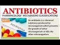 Antibiotics  part1  pharmacology  mechanism  classification 