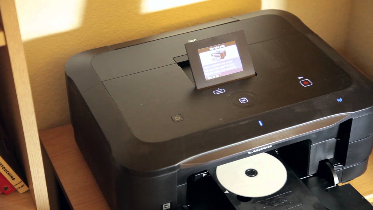 Copying DVD Labels with All-In-One Printers - YouTube