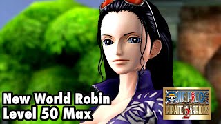 Ps3 One Piece Pirate Warriors 2 Robin New World Level 50 Max