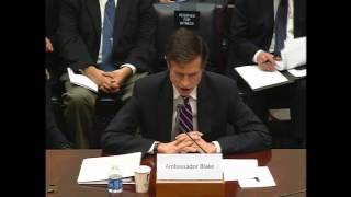 Assistant Secretary Blake Testifies on The Asia Rebalance: Why South Asia Matters