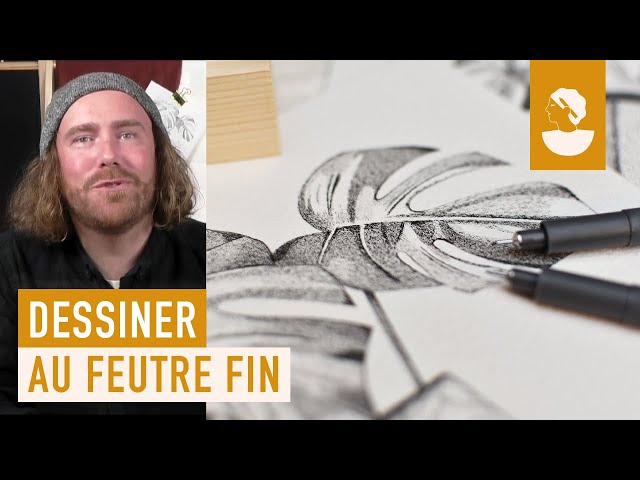 Apprenez le dessin réaliste au feutre fin sur Artesane.com 