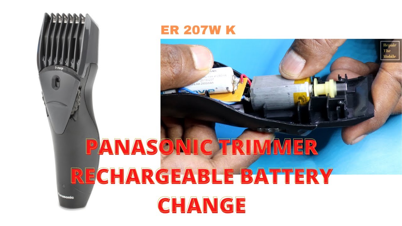rechargeable battery for panasonic trimmer