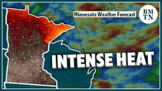 Intense heat with rounds of storms possible in Minnesota next week