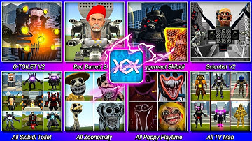 Nextbots in Playground Mod New Update Unlock All New Skibidi Toilet vs All Alliance | Gameplay