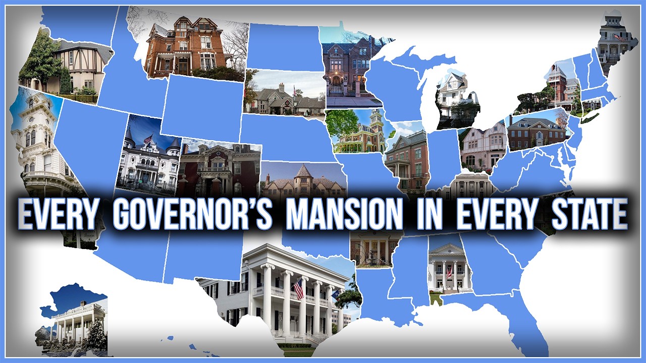 Every Governors Mansion in Every State