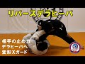 リバースデラヒーバ　デラヒーバからバックへ　変形Xガードスイープ
