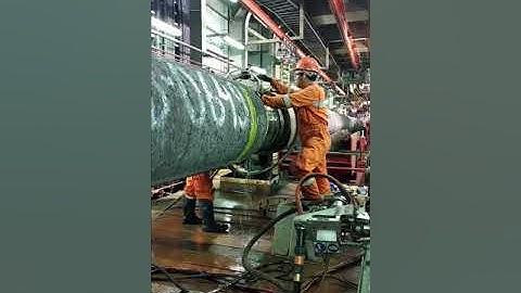 AUT Scanning with Olympus pipe wizards scanner.