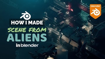 Aliens Movie Scene in Blender - 3D Modeling Process | Polygon Runway