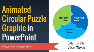 Animated Circular Puzzle Graphic in PowerPoint ( Step by Step)