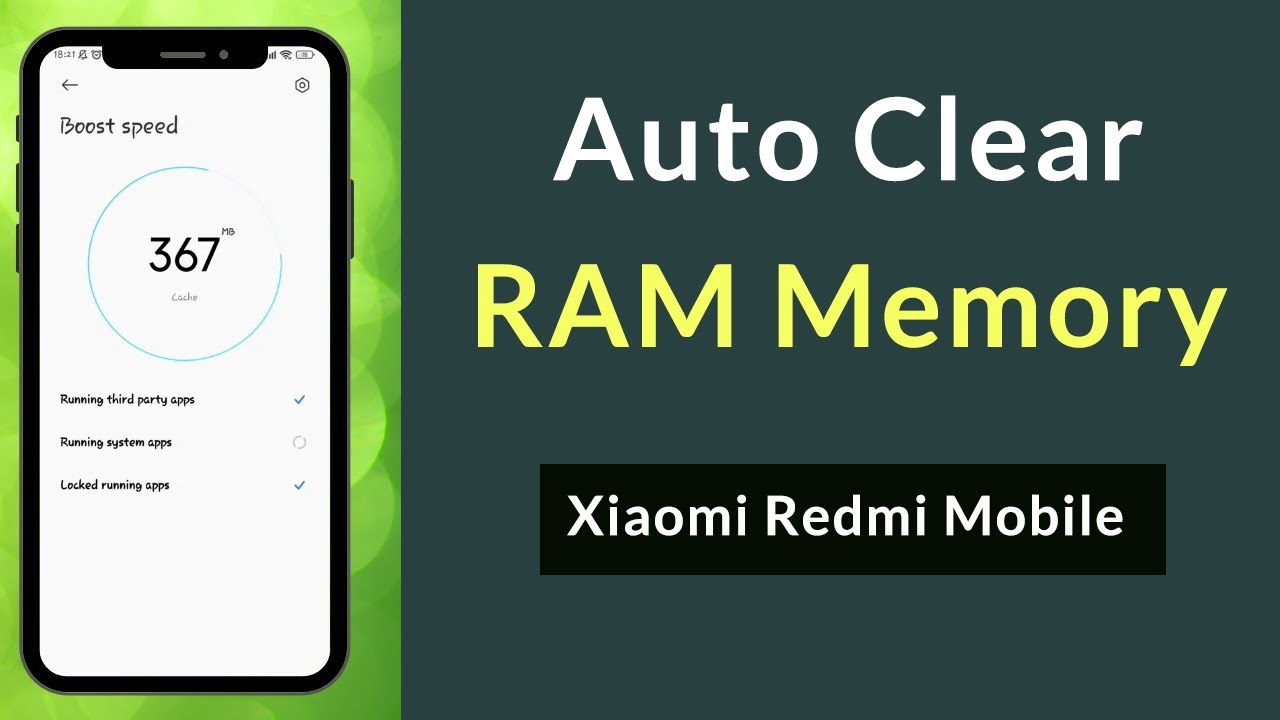 Auto Clear Android How to Set Auto Clear Memory Xiaomi Redmi Mobile? - YouTube