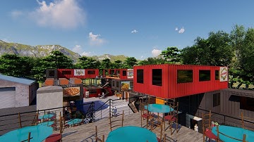 Design (Small Containers City) / Container Architecture