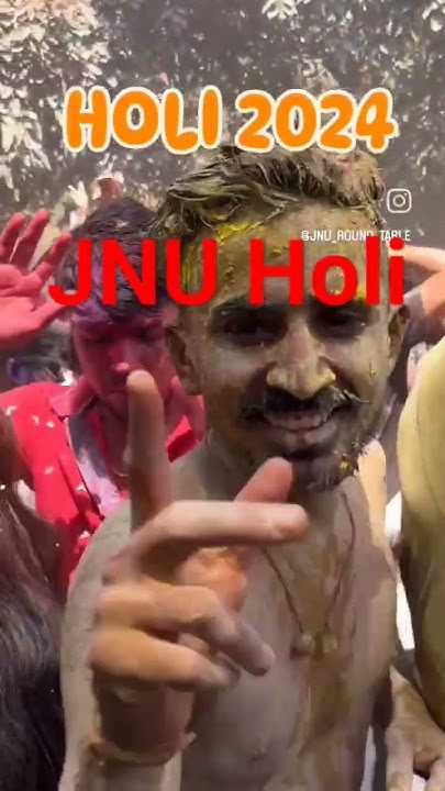 jnu holi
