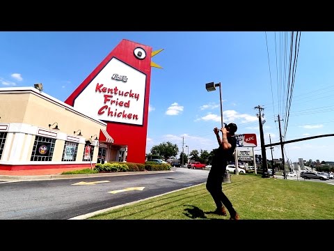 Weird GIANT Chicken!!