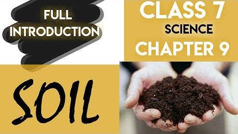 Introduction-"Soil"Chapter 9-[PART 2]NCERT Class 7th science Solution