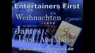 YAMAHA Genos2 Weihnachten im Stil von James Last V.01 Ave Maria  www.AndreSchurna.de
