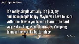 ☛ Top 6 Quotes of Zach Sobiech - Singer-songwriter