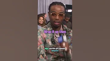 Migos Interview Gets Awkward