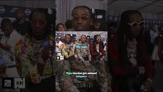 Migos Interview Gets Awkward