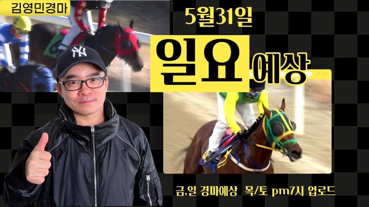 김영민경마 5월31일 부경 일요경마