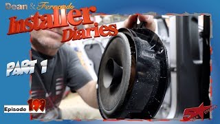 VW Jetta in for a Sound upgrade, Speakers first Installer Diaries 199 part 1