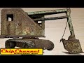 1930s Marx Lumar Automatic Scoop Powered Steam Shovel Toy Crane Restoration 4K