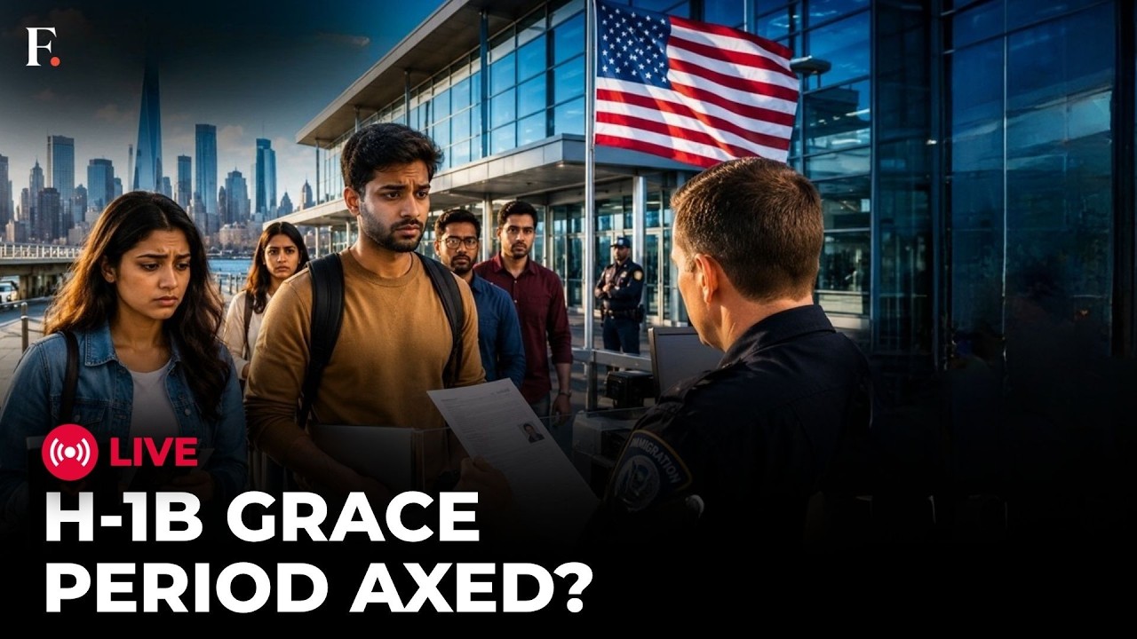LIVE: Trump Plans to Remove 60-Day Grace Period? | Trump Tightens Control Over H-1B Visa Workers thumbnail