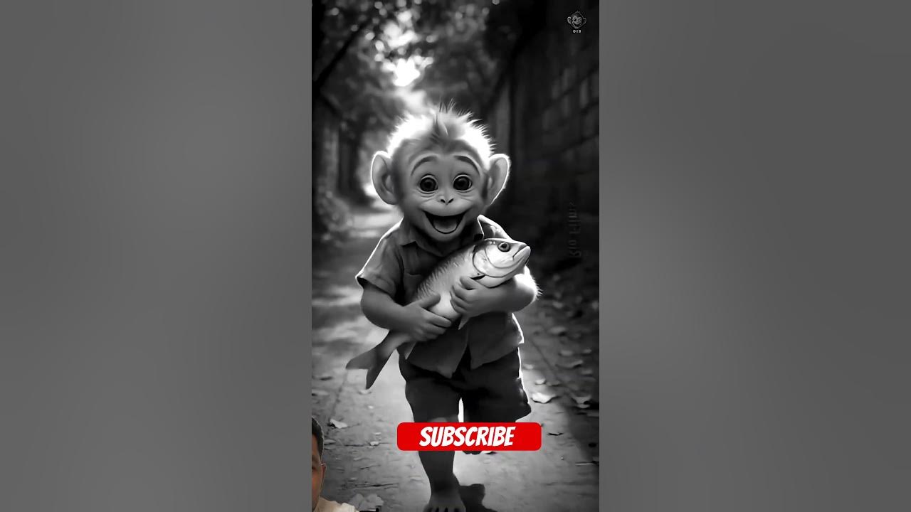 #monkey #cute #funny #sad #song #fish #monkey #cute #funny #sad #song #fish