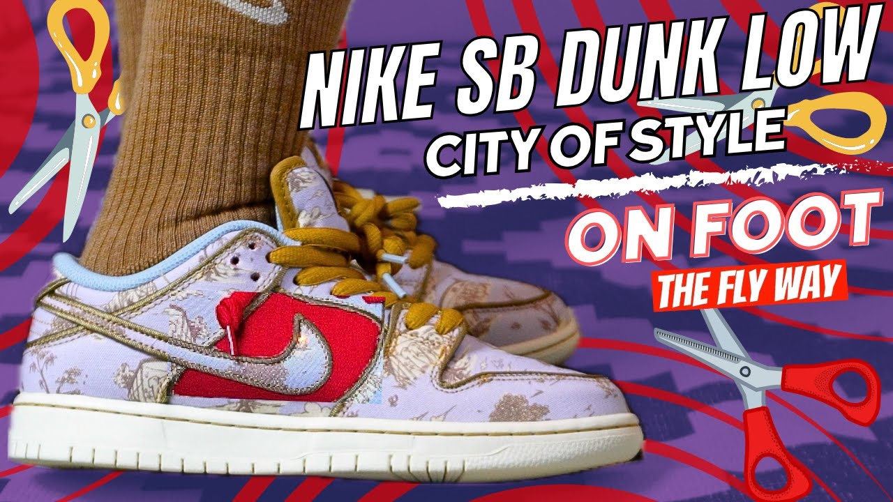肩掛けダンク Nike SB Dunk Low City of Style Should I Really Cut These To Reveal