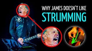 Here's Why You Almost Never Hear STRUMMING In Metallica Songs