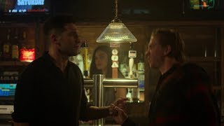 Marvel's Punisher Season 2 Drunk guy crack on to Beth ''That's classy'' scene [1080p]