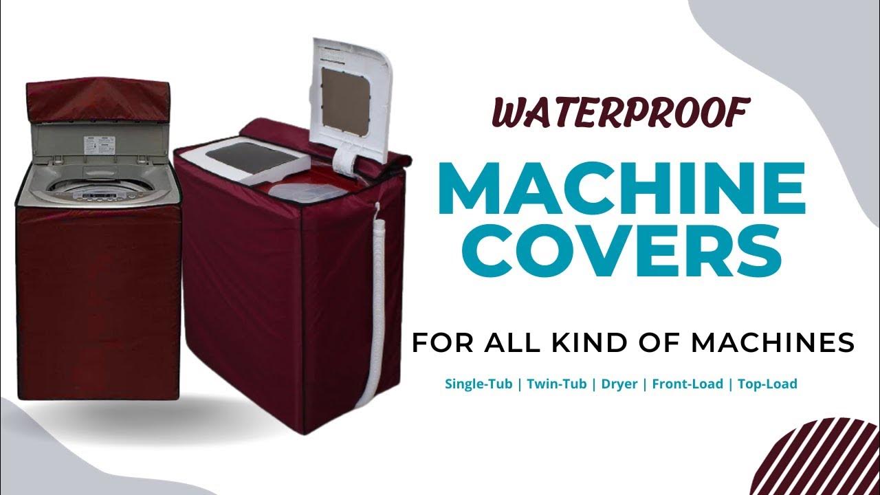Washing Machine Covers Waterproof Machine Covers by Textileking.pk