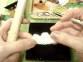 3、アレンジ（ピンキングばさみとハトメ抜き）