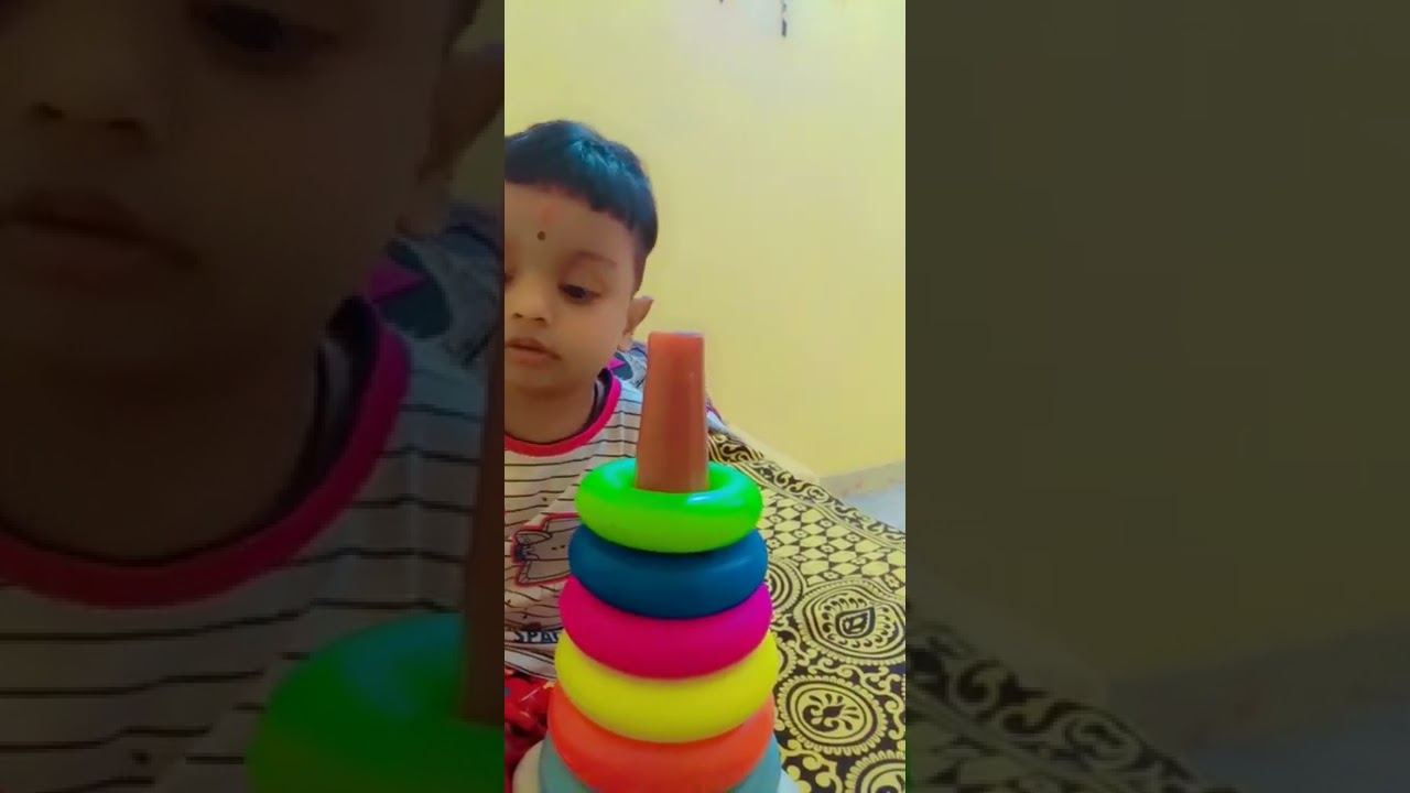 colours learning with colour stack ring