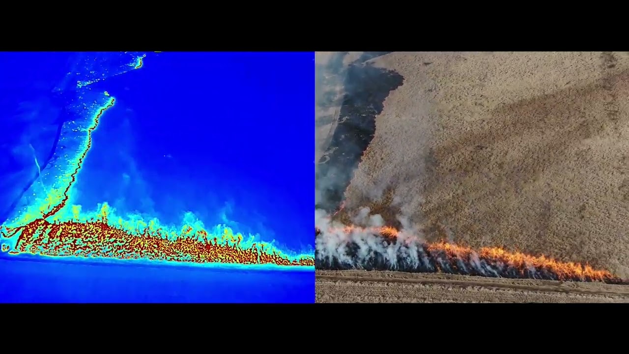 Prescribed Burn Success: Coryell County, TX | Field and Thermal Footage
