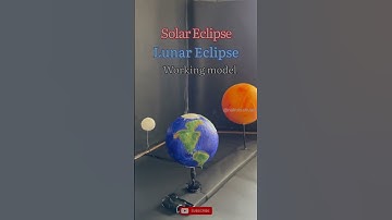 solar _ lunar eclipse_earth rotation working model science project #diy #shorts #science NakulSahu