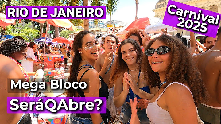 Mega Bloco Será Que Abre? 🎭 Rio de Janeiro Carnival 2025 Street Party