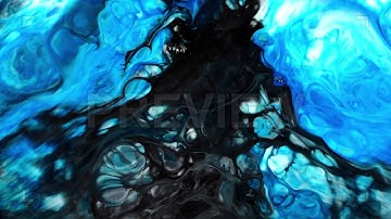 Abstract Colorful Ink 2 Stock Video