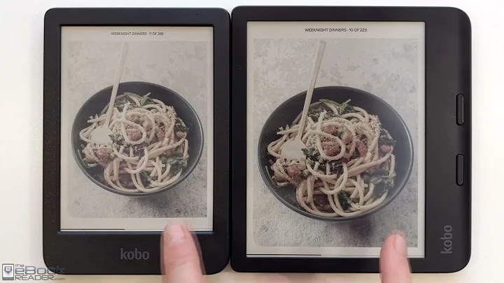 7" Kobo Libra Colour vs 6" Clara Colour - Comparison Review