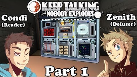 Pacman Maze Thing - Keep Talking and Nobody Explodes with Condifiction Part 1