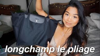 WHAT'S IN MY WORK BAG?! (7AM-6PM WORK DAY) | LONGCHAMP LARGE LE PLIAGE NEO