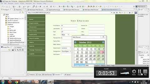 GRIET cse 2012 mini project: HRM information scheduler