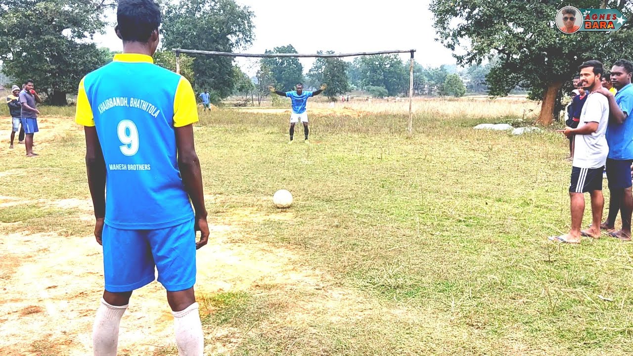 KHAIRBANDH Bhatitola Vs Garjan Dandiapali // Football Skill Penalty // Agnes Bara