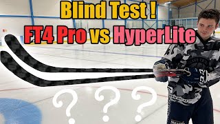 CCM Jetspeed FT4 Pro vs Bauer Vapor HyperLite - Blind Hockey Stick Test - Which stick is better?