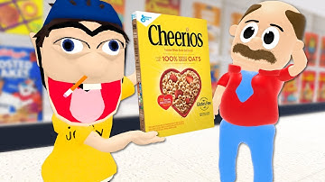 jeffy gets some cheerios