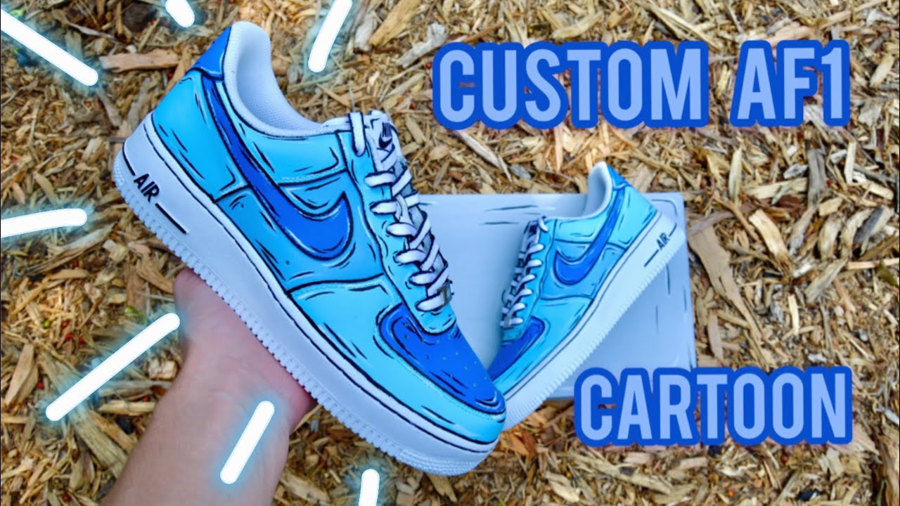 Cartoon Freestyle Design - Custom Off-White Trainers – MattB Customs