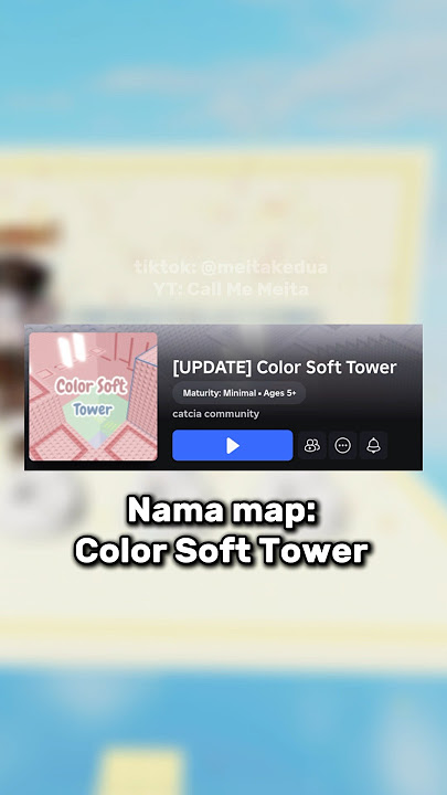 shortcut di Color Soft Tower #roblox #robloxshorts