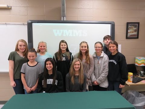 WMMS - Mooreville Middle School News