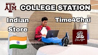 A normal day in College Station| Indian Store in the USA | Chai in USA  | MS in US