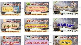 تجمعوا ... هديتي لتلاميذ #04متوسط (هنّيتك من مادة التربية الإسلامية)