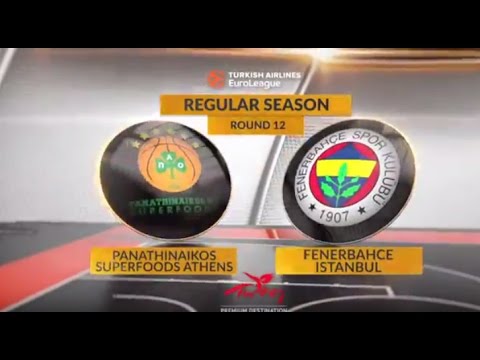 Highlights: Panathinaikos Superfoods Athens-Fenerbahce Istanbul